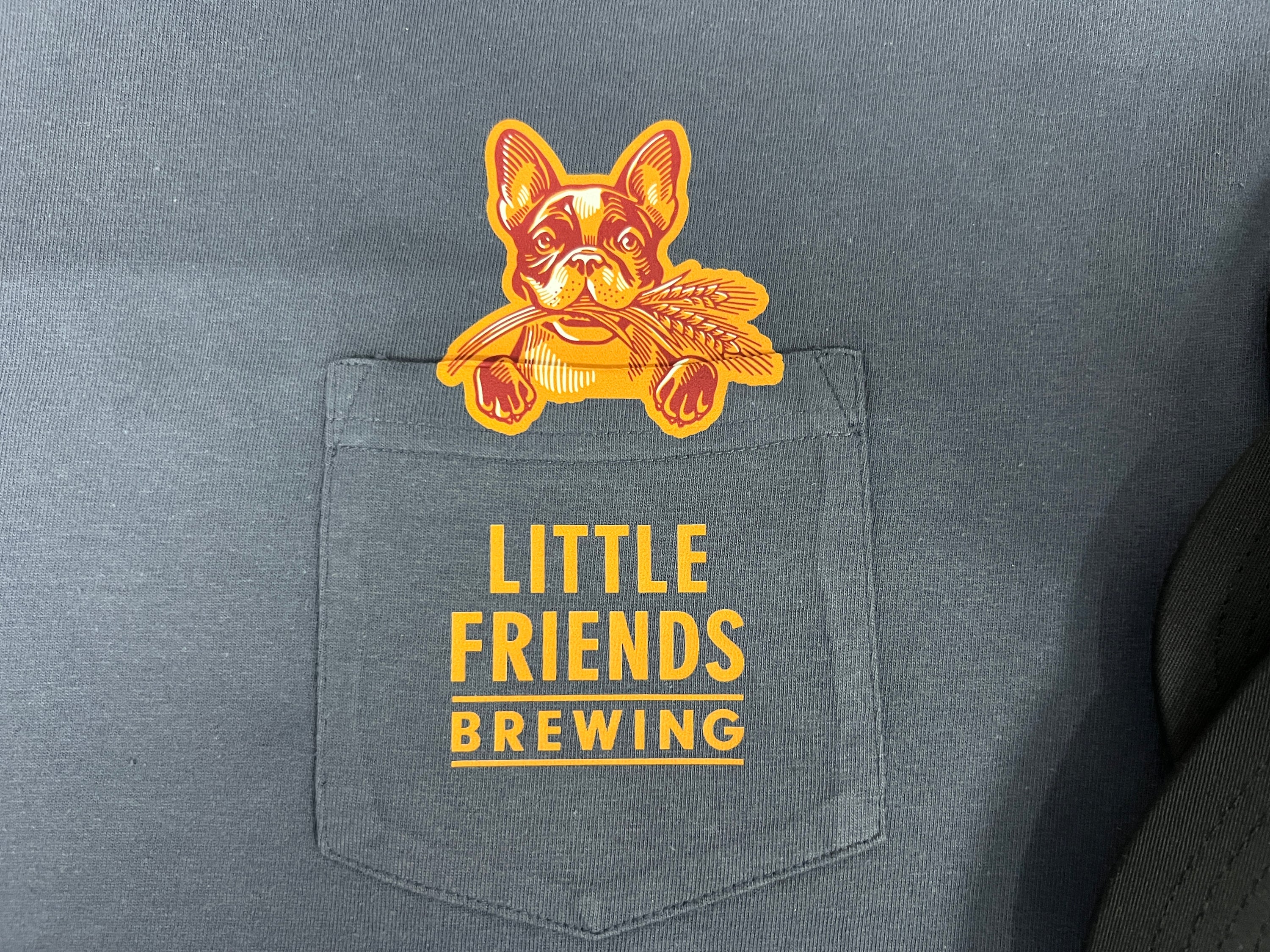 Little Friends Frenchie Pocket Shirt