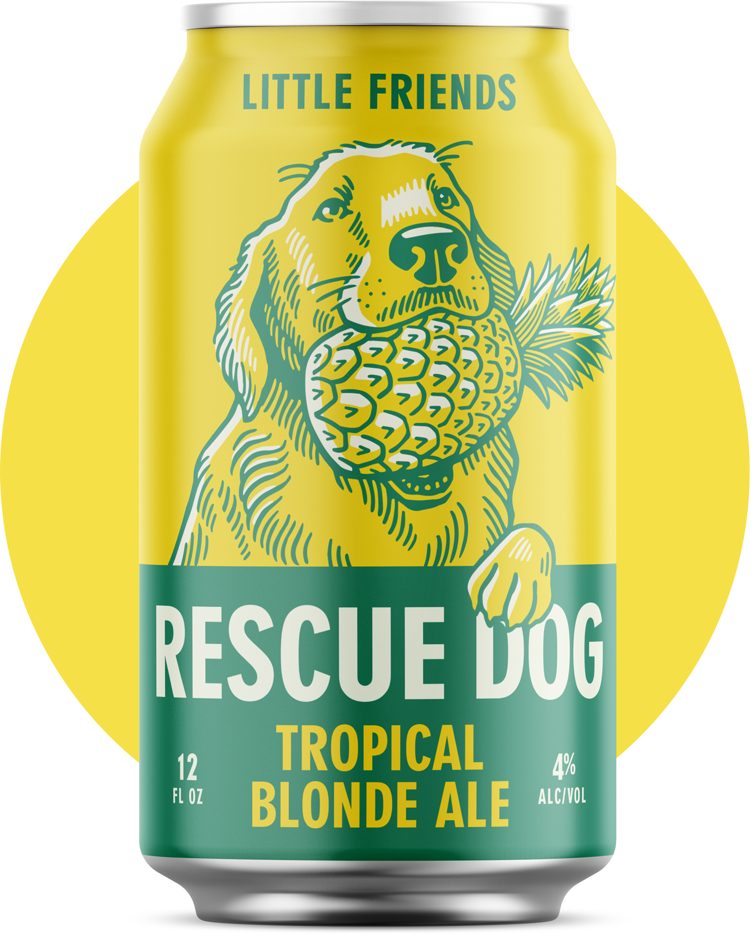 Rescue Dog Tropical Blonde Ale